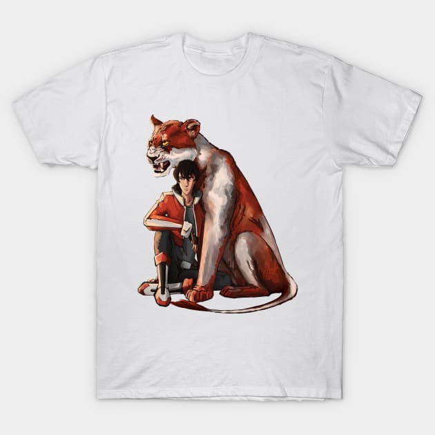 The Red Lion T-Shirt by CrossRoadArt